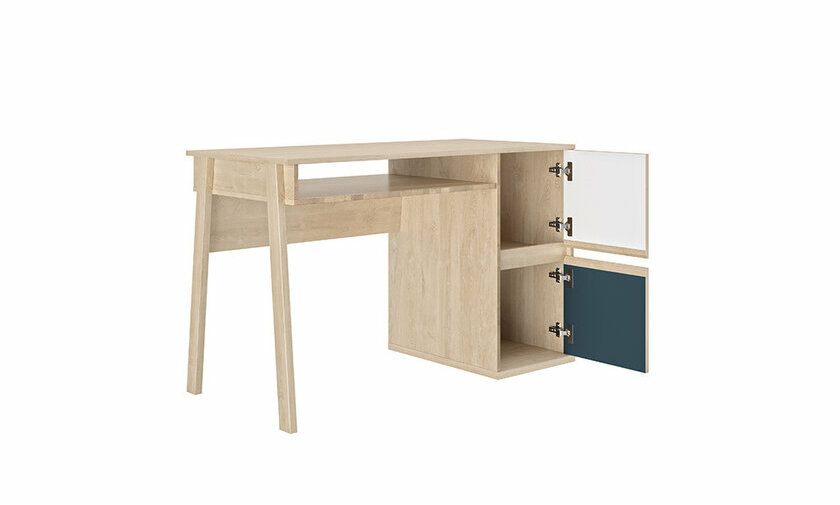 Bureau en bois avec pieds