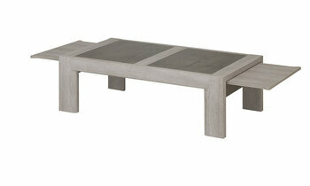 Table basse avec tablettes