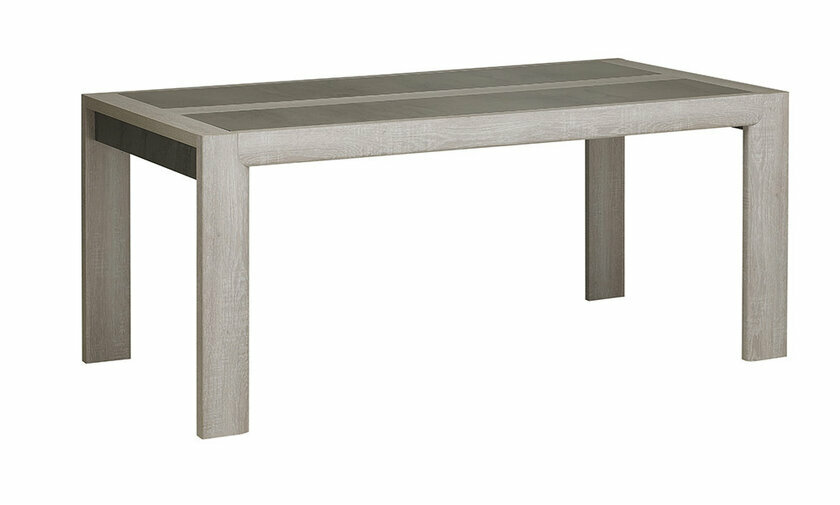 Table en chêne grisé