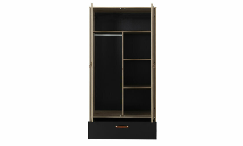 Armoire 2 portes ouvertes Callisto