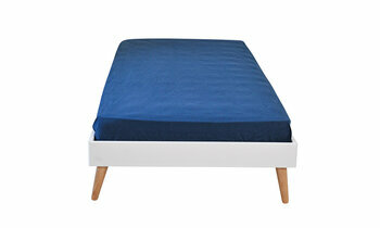Lit Euphor 90x190 avec pieds en bois