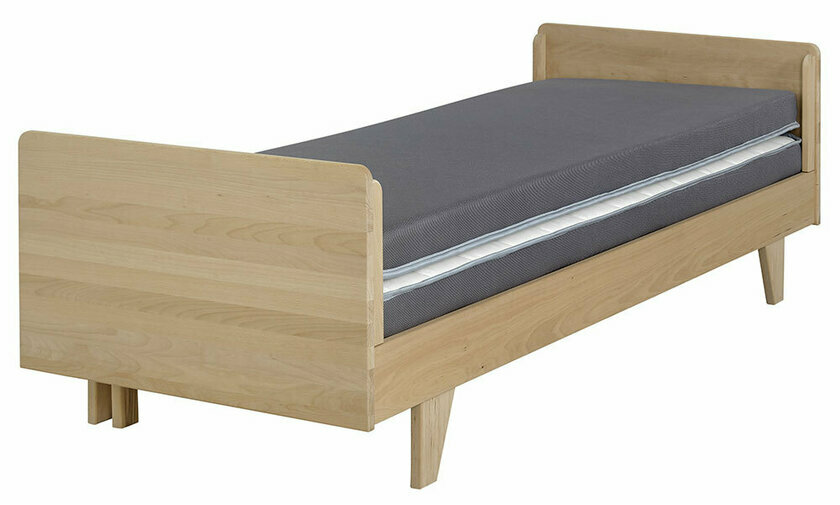 Lit gigogne Hers avec matelas pliant