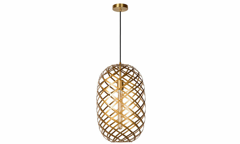 Suspension pour intrieur couleur or