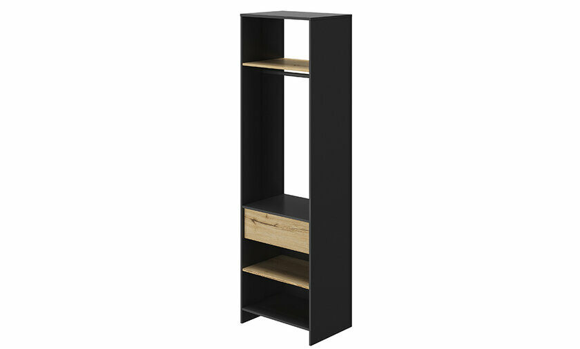 Dressing noir et bois 