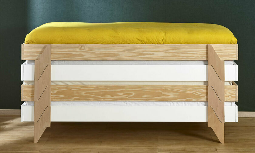 Lits empilables Nunki avec matelas