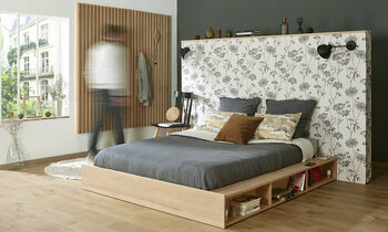 Lit Galion avec matelas 