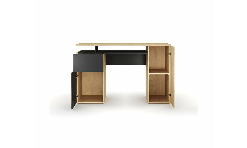 Bureau Caral avec rangements ouvers