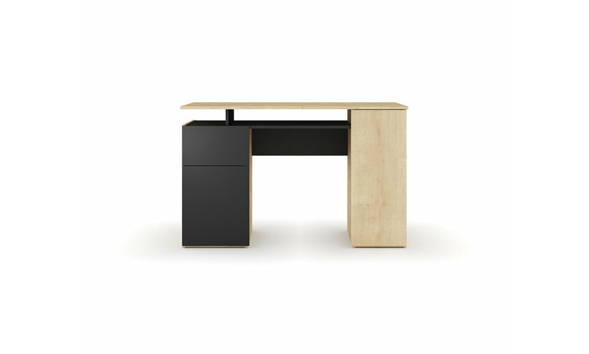 Bureau bois et noir Caral