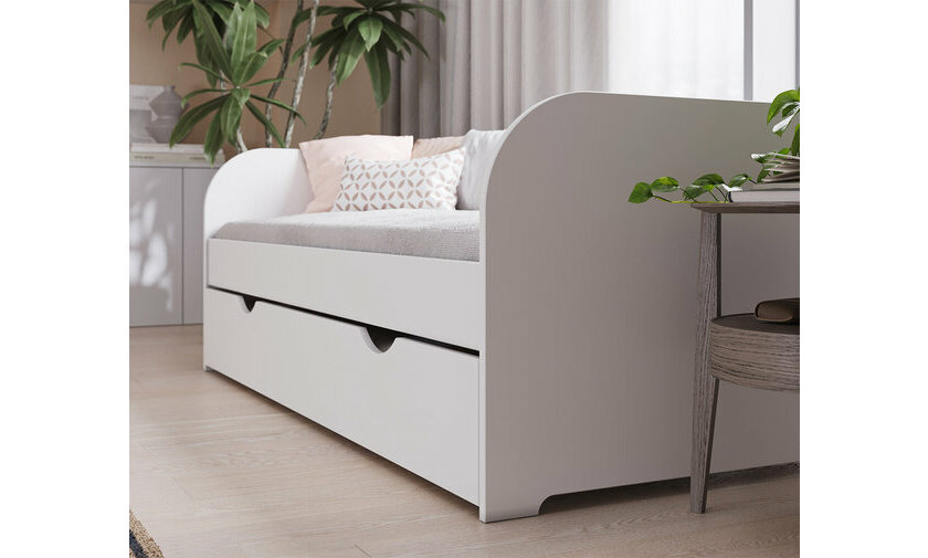 Lit banquette blanc