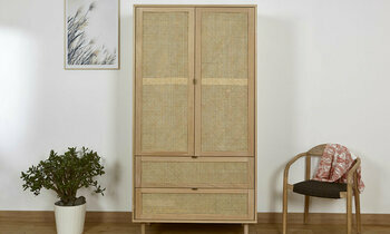 Armoire Bnars avec cannage