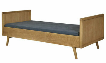 Lit banquette adulte Calyc enfantvue de 3/4 sans barrire avec matelas