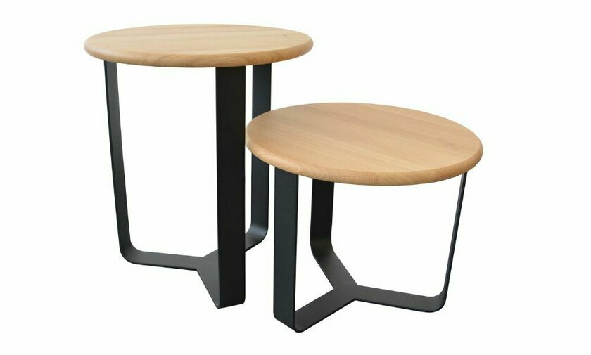 Table de chevet Lola noir