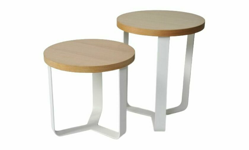 Table de chevet Lola blanche