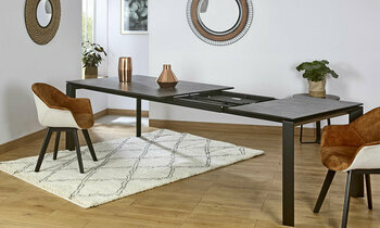 Table extensible Poon avec rallonge