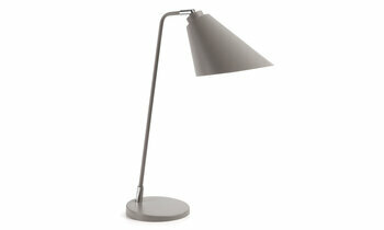 lampe a poser en mtal gris modele ines