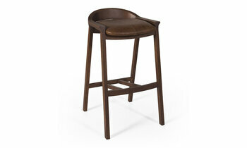 Tabouret en bois massif