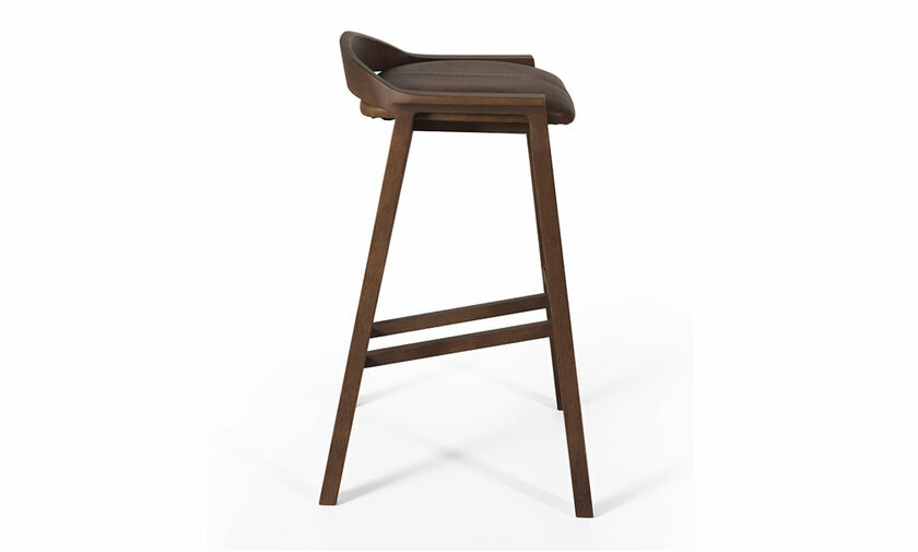 Chaise haute en bois
