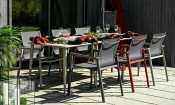 Fauteuils Hossegor, siges de jardin confortables pour votre terrasse ou balcon