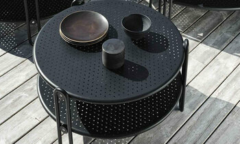 Ensemble tables Saint Tropez noires