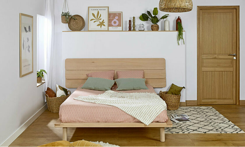 Lit Savo avec tte de lit Frgate a une belle tte de lit moderne