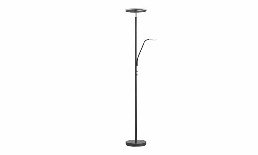 Lampadaire Design Pepea coloris noir se fond avec lgance et discrtion dans votre pice