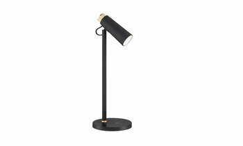 Lampe  poser Kao coloris noir et dor apporte une touche dcorative