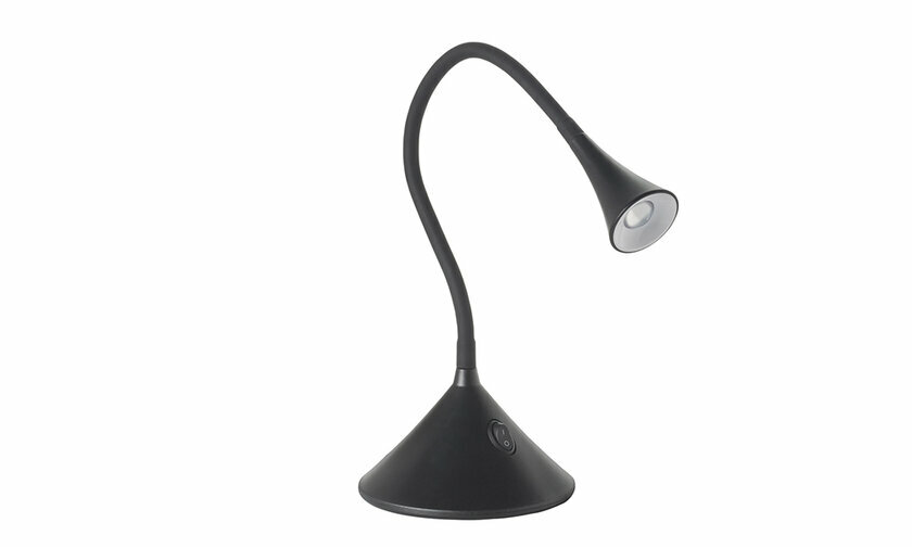 Lampe à Poser Mala coloris gris avec un style moderne et minimaliste