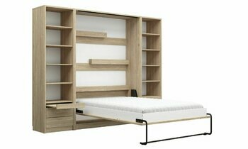 Lit escamotable Selene ferm avec bureau