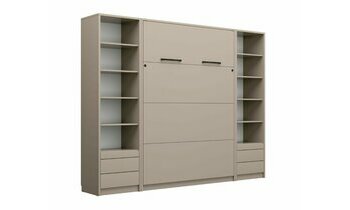 Colonne taupe lit ferm