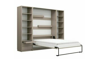 Colonne taupe lit ouvert
