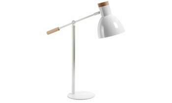 Lampe à poser métallique et bois Anna