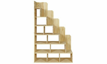 Niches de rangement de l'escalier pour lit mezzanine Palomar