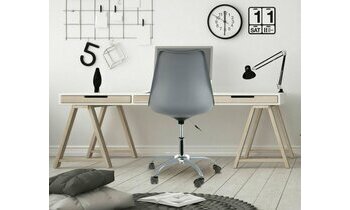 Chaise de bureau grise