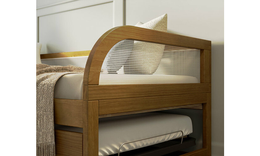 Zoom sur le lit banquette Makau
