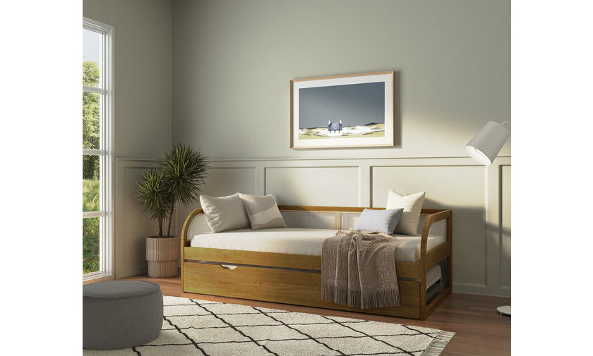 Lit gigogne Makau avec matelas