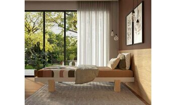 Lit gigogne vue de ct double couchage