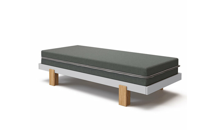 Lit Keli gigogne avec matelas