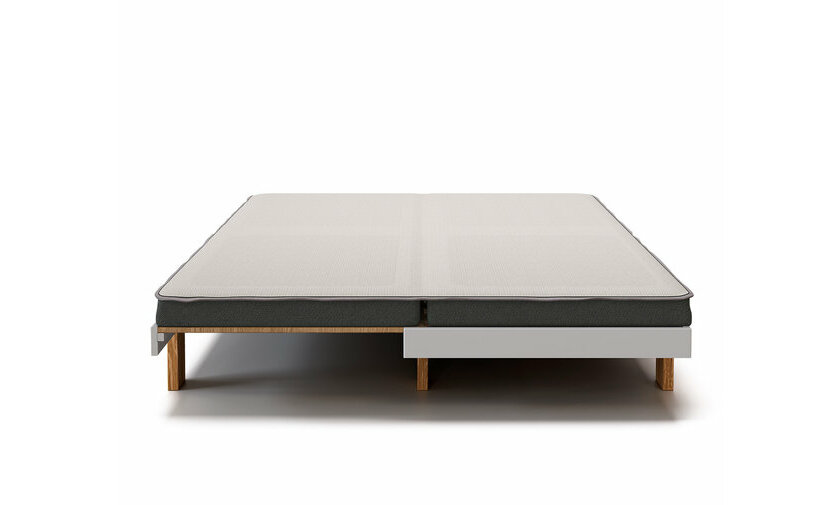 Lit Keli gigogne dpli avec matelas