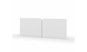 Lot de 2 portes pour bibliothèque Fairview
