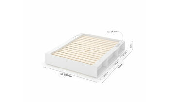Dimensions lit double Keloa