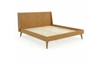 Lit avec sommier inclus en bois massif Lit avec sommier inclus en bois massif
