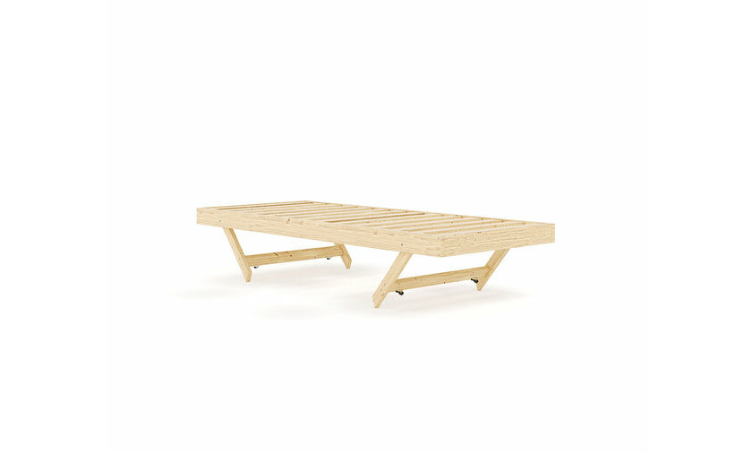  Vue 3/4 semi-d�pli� du sommier renforc� Morph�us