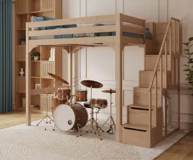 Lits mezzanine adulte