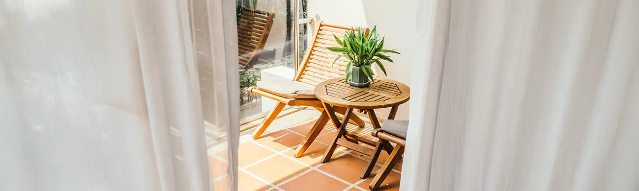 Comment aménager un petit balcon ?
